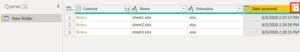 Power BI : How to get data from latest file in a folder in Power Query?